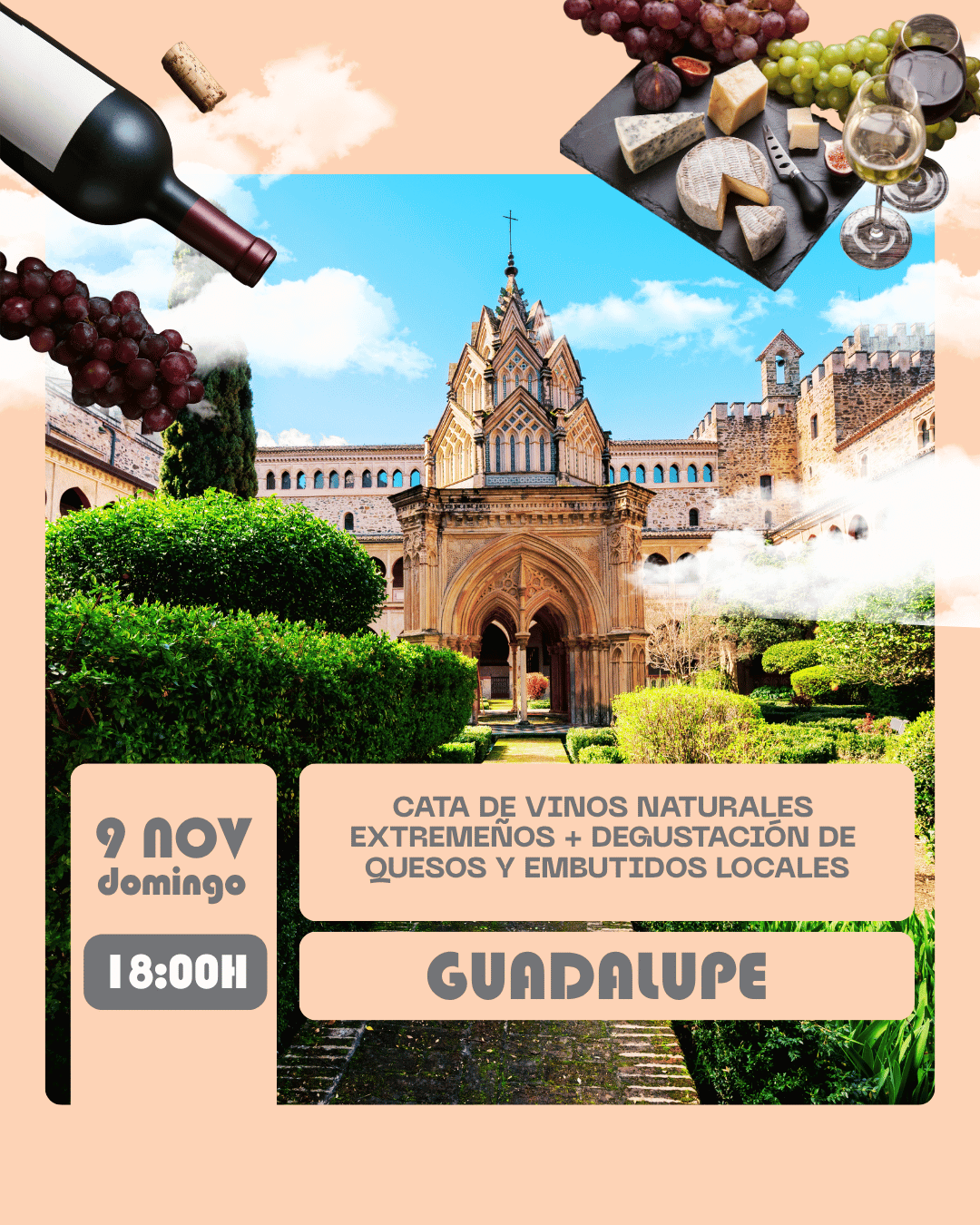 Cata de cervezas artesanas extremeñas + degustación de quesos y embutidos locales