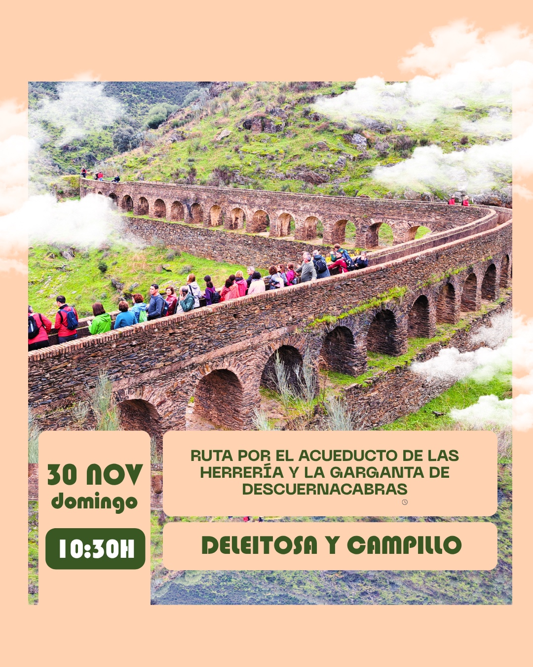 Ruta por el Acueducto de las Herrerías y la Garganta de Descuernacabras