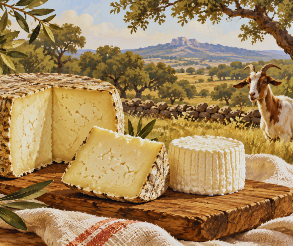 El arte del queso de cabra, taller de elaboración de queso en Los Chozos del Geoparque